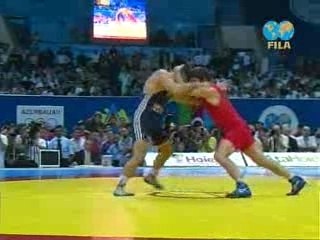 finale lutte libre 74kg baku 2007