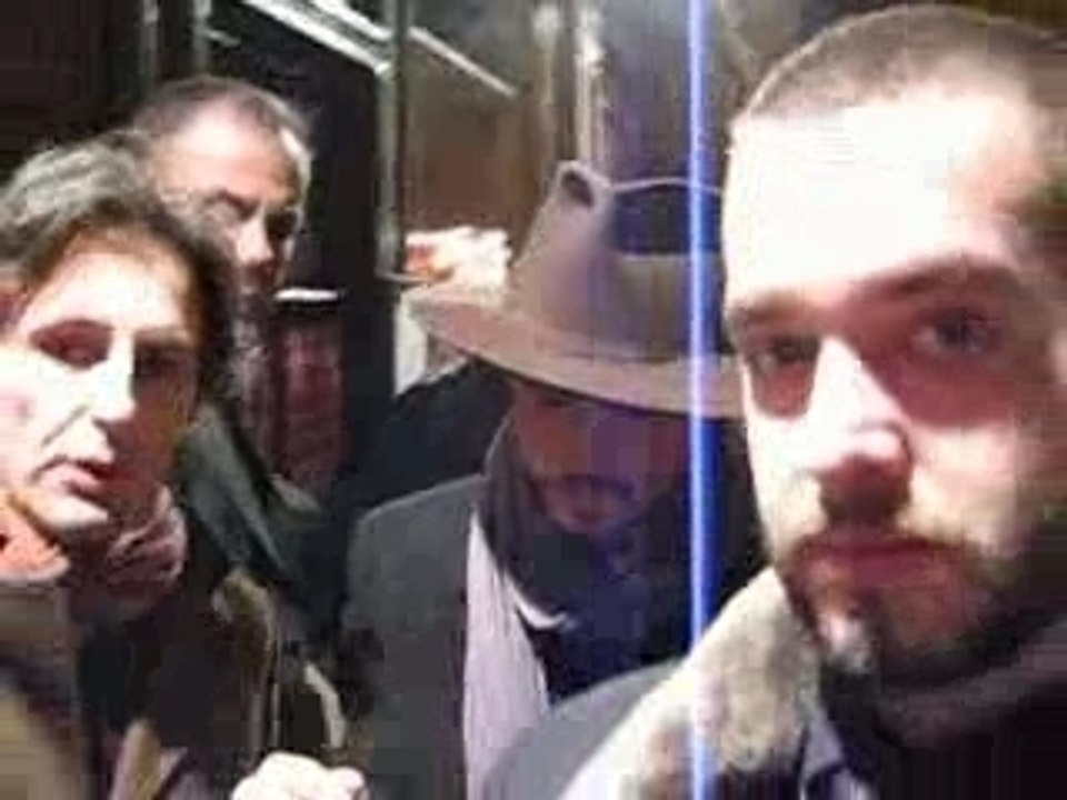 Johnny Depp à Paris