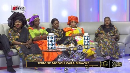 Serigne Modou Kara Mbacké appelle en direct sur Quartier Génégal