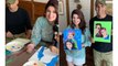 Akshay Kumar and Twinkle Khanna helps daughter to make art project | FilmiBeat