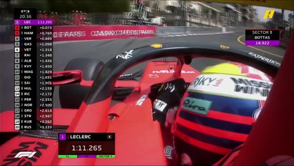 لوكلير يسجل زمن أسرع من سيارتي مرسيدس في التجارب الحرة الثالثة بحلبة موناكو