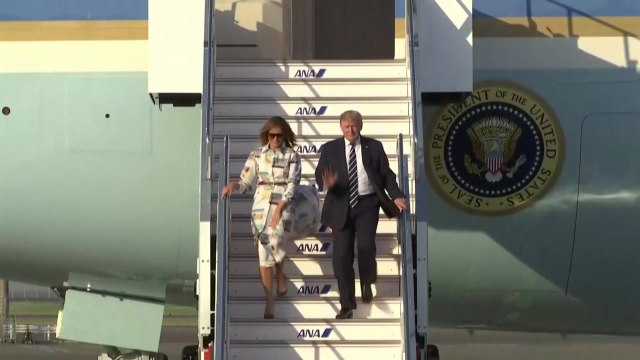 트럼프, 日 국빈방문 시작...아베와 11번째 정상회담 / YTN