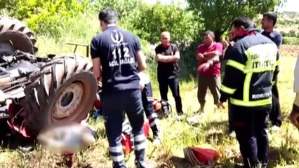 ADIYAMAN Devrilen traktörün sürücüsü öldü