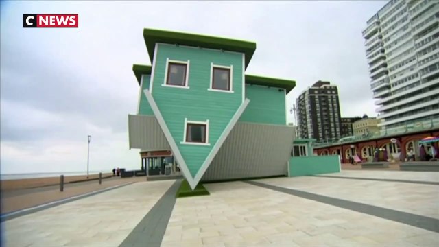Angleterre : une maison sens dessus dessous