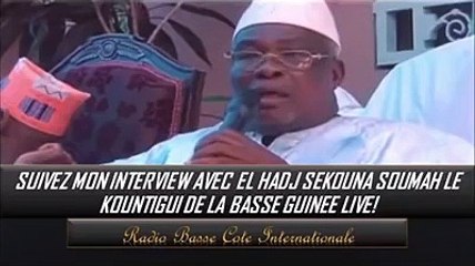 El hadj Sékhouna tranche : « Je ne suis pas dans l’affaire de 3ème mandat… »