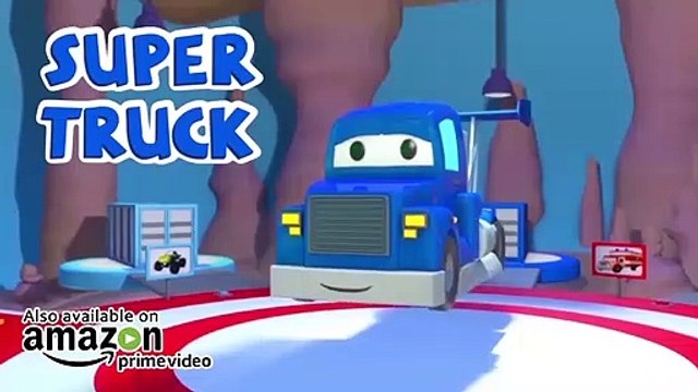 The Super Plane - Carl the Super Truck - Car City ! Cars and Trucks Cartoon for kids