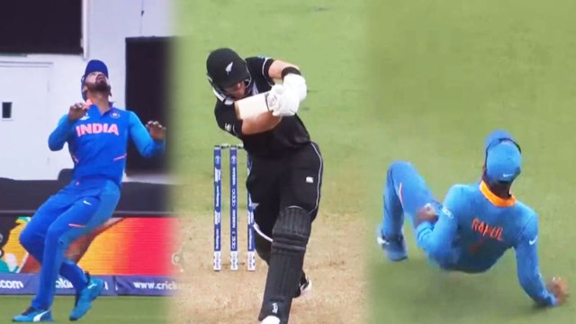 World Cup 2019 IND vs NZ: Martin Guptill departs for 22, Hardik Pandya strikes | वनइंडिया हिंदी