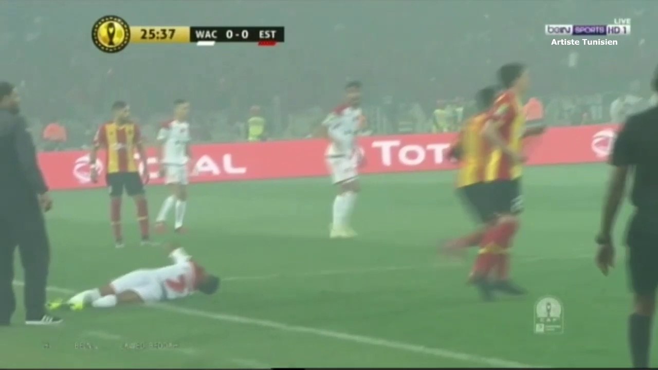 الشوط الاول مباراة الوداد الرياضي و الترجي الري...