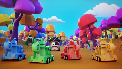 Truck Games -  Le voleur de trésor  - Dessins animés camions pour enfants