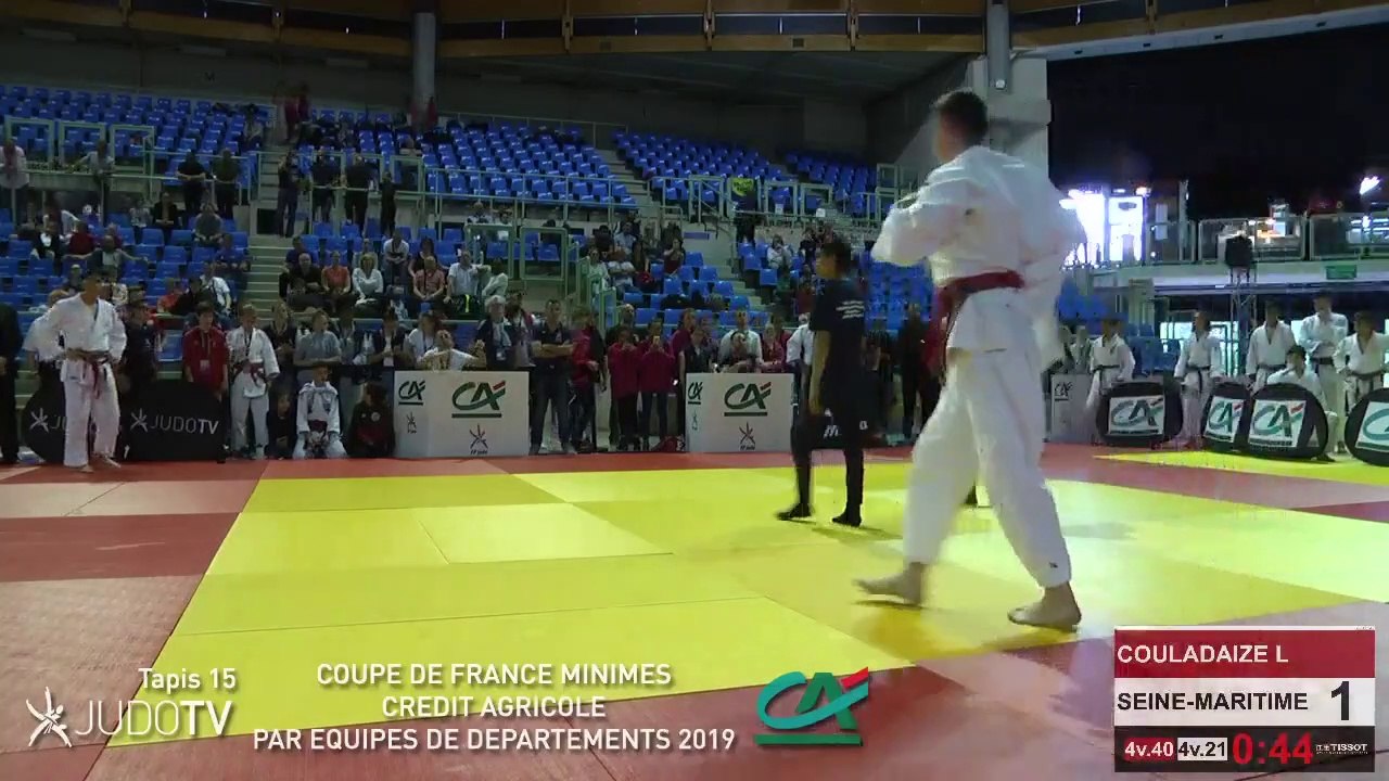 REPLAY TAPIS 15 - COUPE DE FRANCE MINIMES CREDIT AGRICOLE PAR EQUIPES DE DEPARTEMENTS 2019