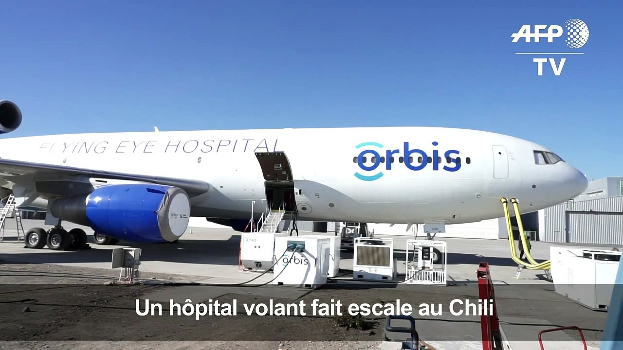 Un avion hôpital pour former des ophtalmologues tout autour du monde