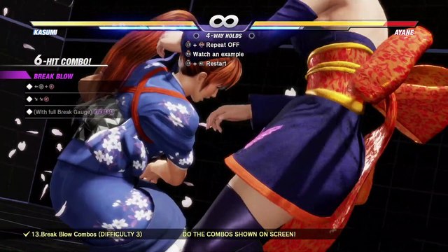 Kasumi Combos Challenge | Dead or Alive 6