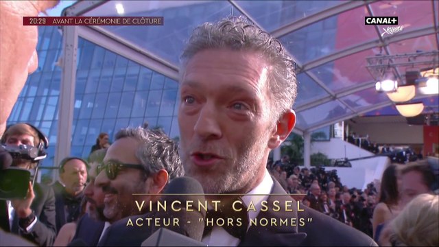 Vincent Cassel sur le tapis rouge pour le film Hors Normes - Cannes 2019