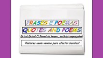 Notícias engraçadas: Pastores usam veneno para afastar baratas! [Frases e Poemas]