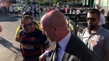 Final Copa Barcelona-Valencia: Rubiales, en el Benito Villamarín