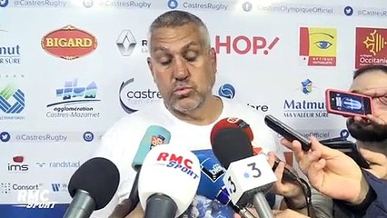Castres - Toulon : "On a pris un parpaing dans la g*****" lâche Urios