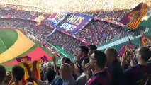 Pitada del Barça al himno de España en la final de la Copa del Rey