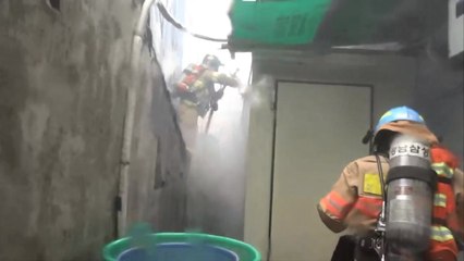 서울 강남구 일원동 빨래방 불...1명 부상 / YTN