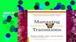 [NEW RELEASES]  Managing Transitions,: Making the Most of Change