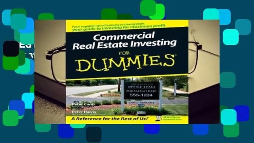 [BEST SELLING]  Commercial Real Estate Investing for Dummies