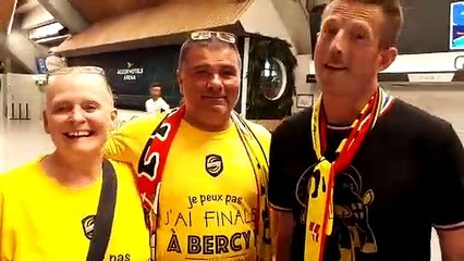 Des supporters chambériens heureux