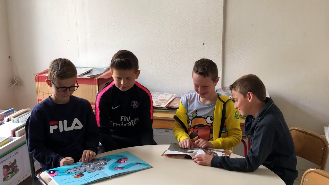 Thomas, Maxence, Enzo et Augustin