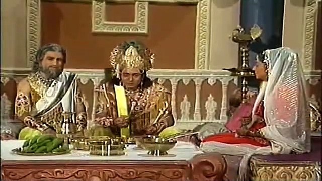Mahabharata Eps 65 with English Subtitles Krishna avtar and Indra takes Karna's kawach kundala