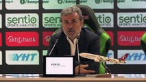 Atiker Konyaspor-Akhisarspor maçının ardından - KONYA