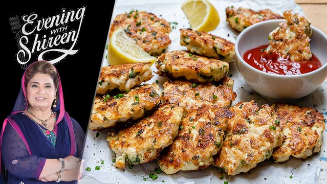 Chicken & Mozzarella Fritters Recipe by Chef Shireen Anwar 24 May 2019