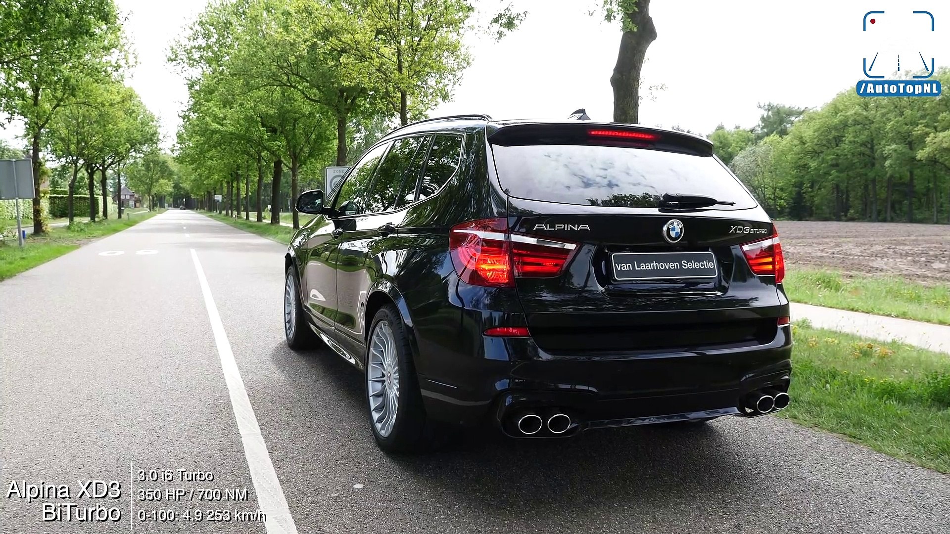 ALPINA XD3 BiTurbo ACCELERATION 0-205km/h LAUNCH CONTROL by AutoTopNL