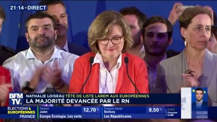 Nathalie Loiseau "regrette" de ne pas être "arrivée en tête"