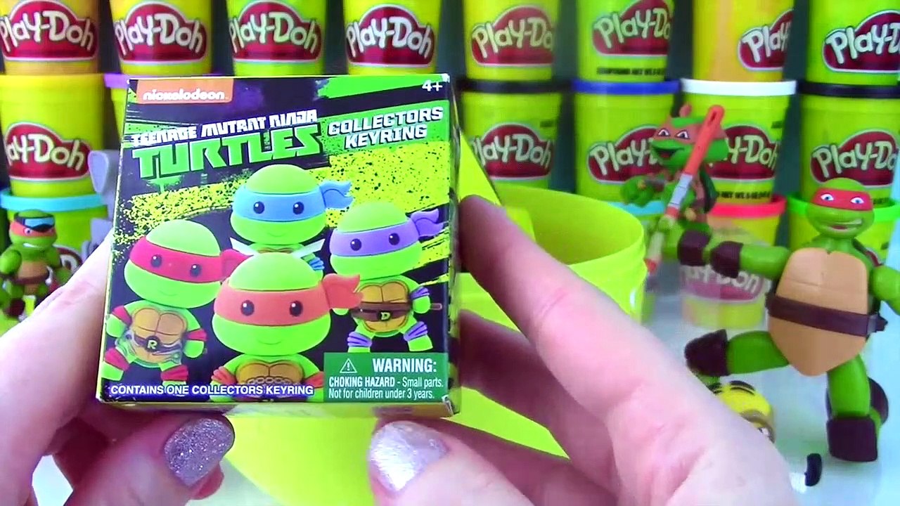 Teenage Mutant Ninja Turtles Michelangelo Play Doh Surprise Egg | Mikey Ninja Action | Blind Boxes K