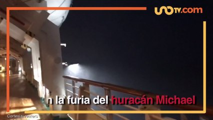 Internacional | Huracán Michael hace sentir su poder a pasajeros de un crucero