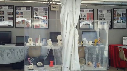 stand Ars Mathématica, Salon Culture et Jeux Mathématiques 2019, Paris, France.