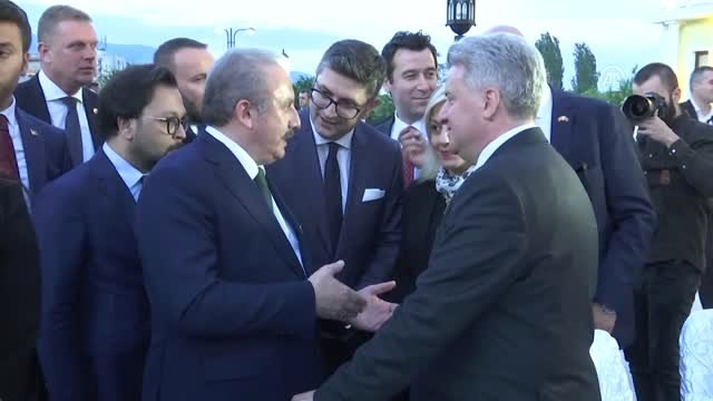 TBMM Başkanı Şentop Kuzey Makedonya'da (2) Detaylar