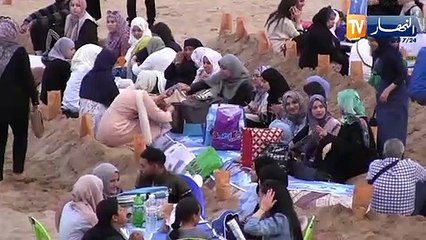 عنابة: الإفطار بشاطئ "جنان الباي" .. متعة العائلات العنابية بالشهر الفضيل
