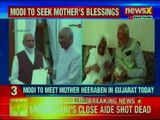 PM Narendra Modi to visit Gujarat, seek blessings from mother Heeraben Modi