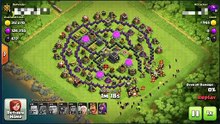 Clash Of Clans. Easy 3 star attack!