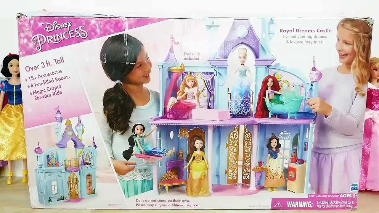 Disney Princess Royal Dreams Castle Assembly Review Princesa Castelo Princesa Muñeca Castillo | Karla D.
