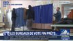 Les bureaux de vote sont prêts pour l'ouverture du scrutin des européennes