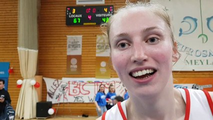 Camille Cirgue (BCTM) après Ifs et la montée en Ligue 2