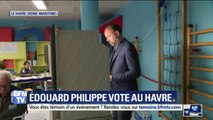 Européennes: Edouard Philippe a voté au Havre