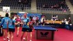 Tennis de table (Pro dames) : la joie des filles d’Etival après leur qualification en finale