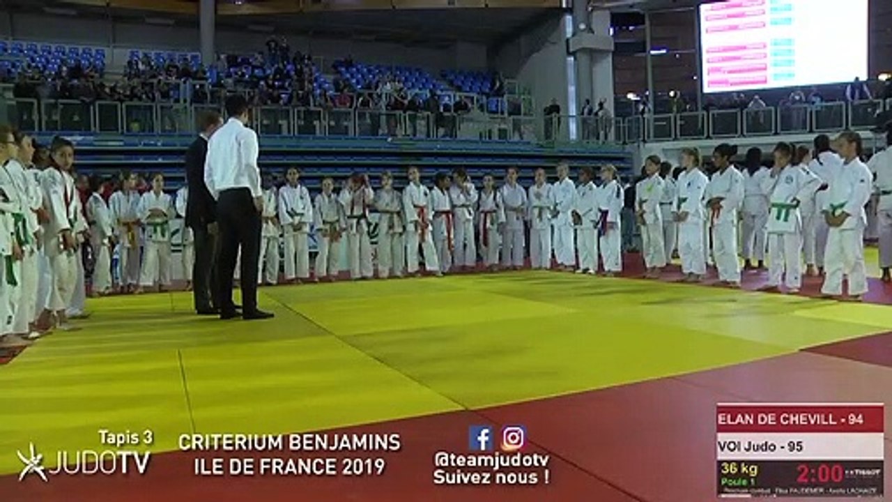 REPLAY TAPIS 3 - CRITERIUM BENJAMINS ILE DE FRANCE 2019