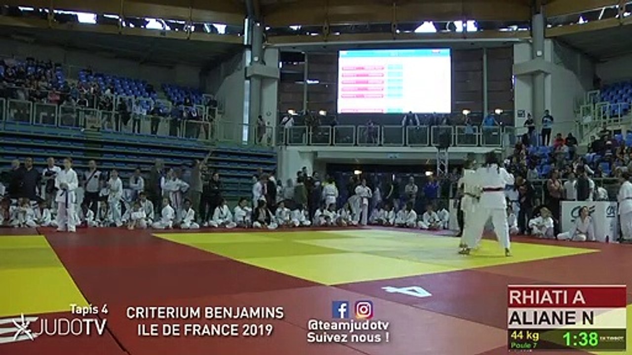 REPLAY TAPIS 4 - CRITERIUM BENJAMINS ILE DE FRANCE 2019