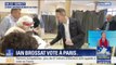 Européennes: Ian Brossat a voté dans le 18e arrondissement de Paris