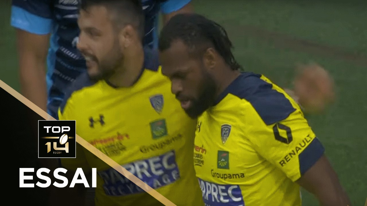 TOP 14 - Essai Alivereti RAKA (ASM) - Clermont - Montpellier - J26 - Saison 2018/2019