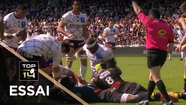 TOP 14 - Essai Peni RAVAI (UBB) - La Rochelle - Bordeaux-Bègles - J26 - Saison 2018/2019