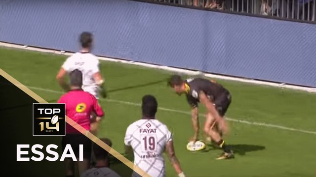 TOP 14 - Essai Vincent RATTEZ 3 (SR) - La Rochelle - Bordeaux-Bègles - J26 - Saison 2018/2019