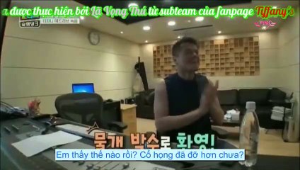 [VIETSUB] SSD E11 - Thu âm 'Shut Up' và tập yoga cùng Tiffany
